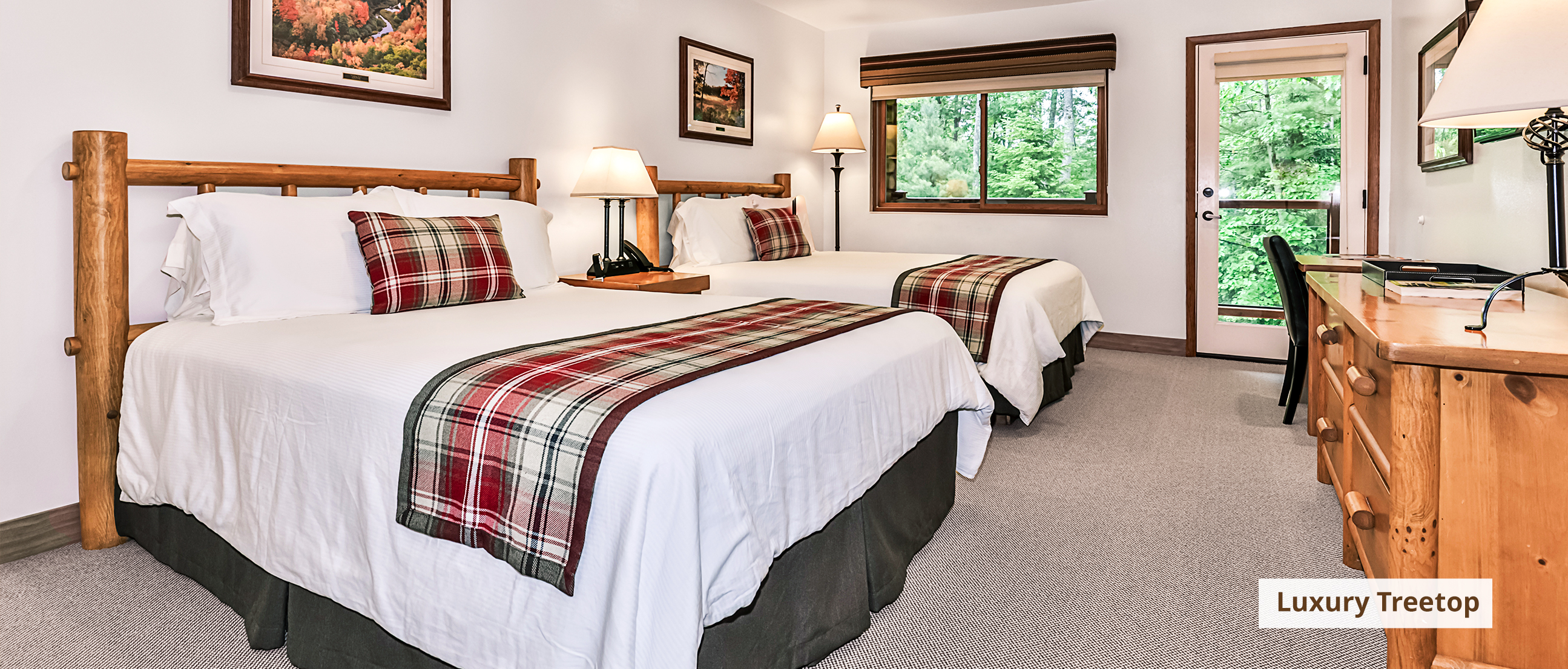 Luxury Treetop Bedroom