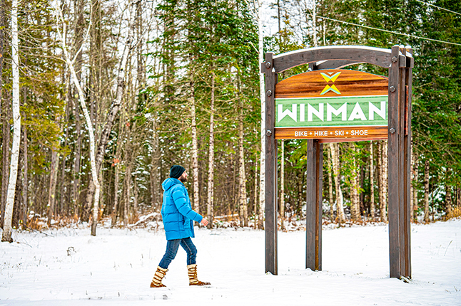 WinMan, Bike, Hike, Ski and Snowshoe Trails