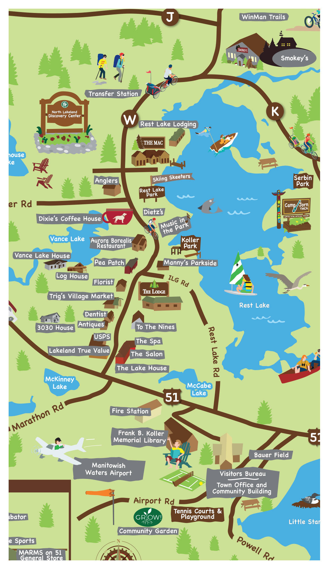 Attractions Map