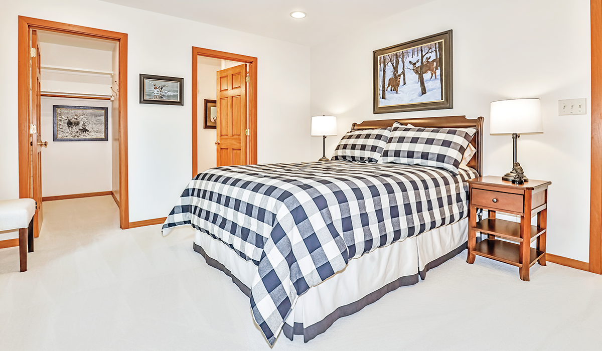 Clean, comfortable beds for family, friends and guests.