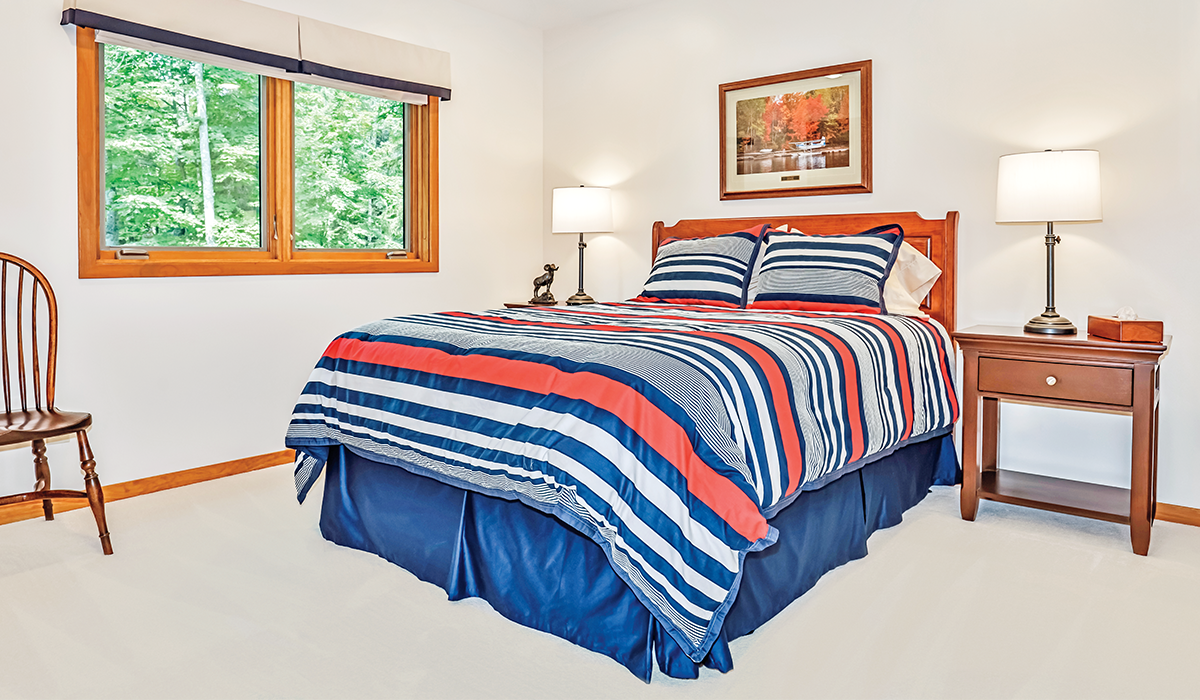 Wake up to gorgeous views.